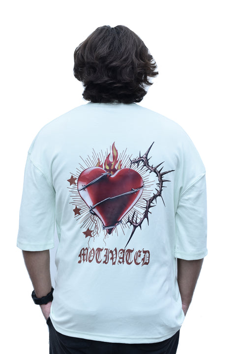 MOTIVATED OVERSIZED T-SHIRT