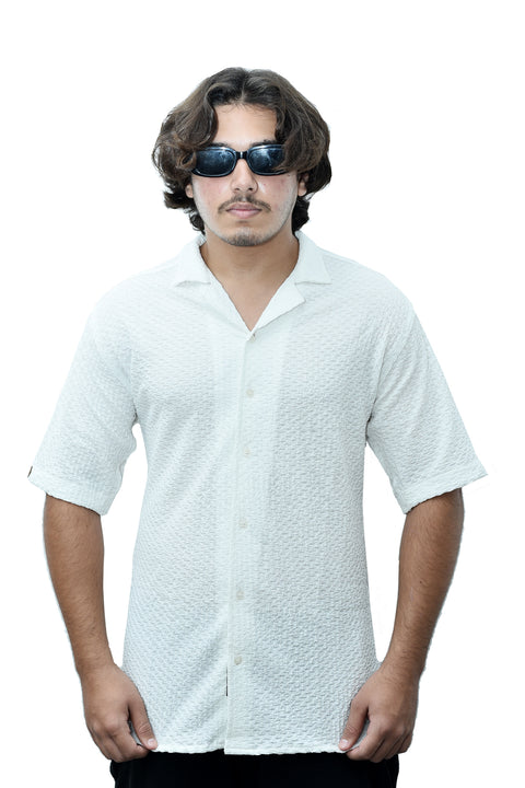 OLD-MONEY KNITTED CUBAN SHIRT